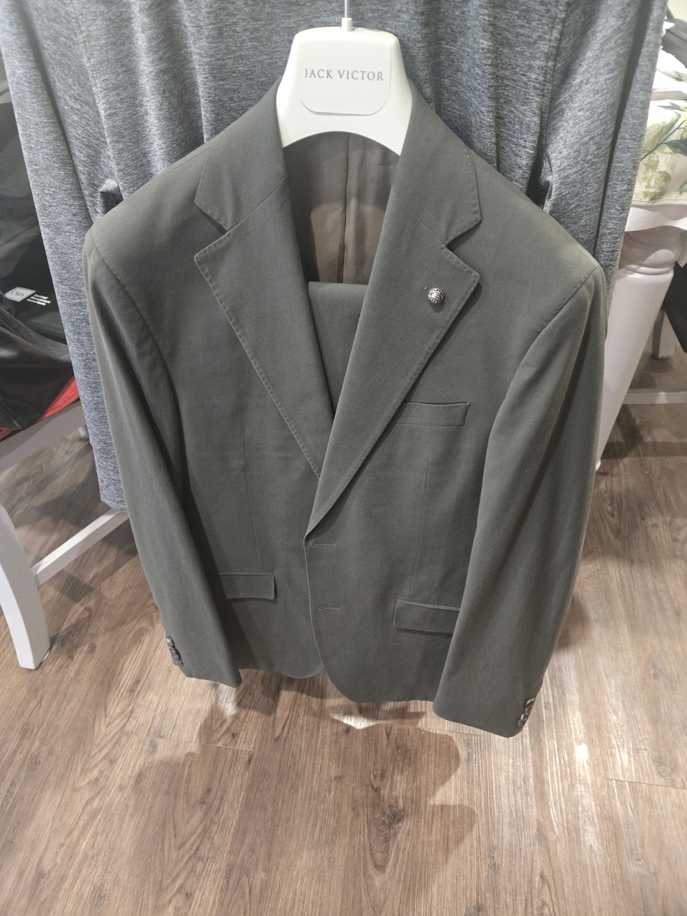 Jack VICTOR 40R Olive Green Blazer